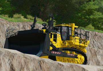 Мод Komatsu D375 версия 1.0.0.0 для Farming Simulator 2022