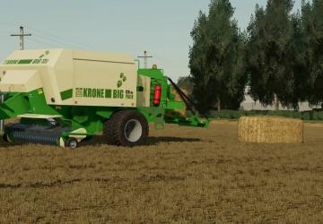 Мод Krone Big Pack 120-80 версия 1.0.0.0 для Farming Simulator 2022