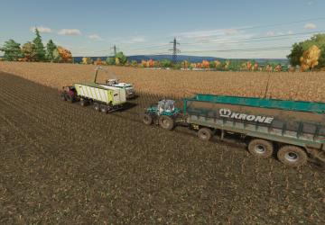 Мод Krone Gx 520 Dolly (Prototype) версия 1.0.0.0 для Farming Simulator 2022