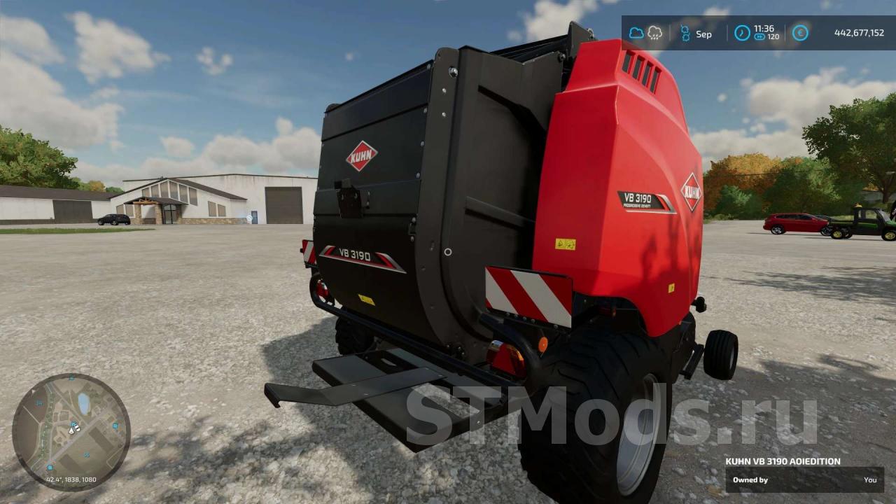 Скачать мод Kuhn Vb 3190 версия 1001 для Farming Simulator 2022 3614