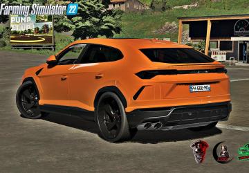 Мод Lamborghini Urus версия 1.0.0.0 для Farming Simulator 2022 (v1.7x)