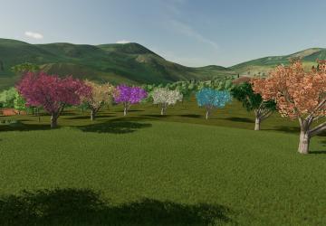 Мод Collection Of Colorful Trees версия 1.0.0.2 для Farming Simulator 2022