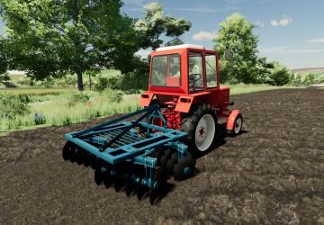 Мод Lizard Disc Harrow 2.5 версия 1.2.0.0 для Farming Simulator 2022 (v1.9x)