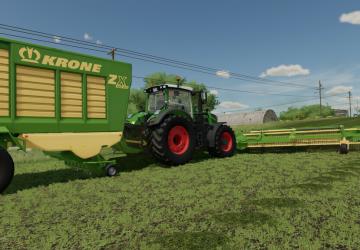 Мод Lizard Front Windrower версия 2.0.0.0 для Farming Simulator 2022