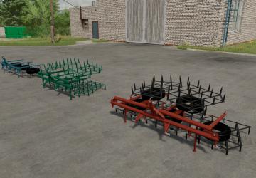 Мод Lizard Harrows версия 1.2.0.0 для Farming Simulator 2022 (v1.8x)