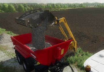 Мод Lizard Landscape Rake For Skid Steer версия 1.0.0.0 для Farming Simulator 2022