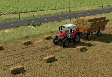 Мод Lizard Small SquareBale Autoloadtrailer версия 1.0.0.0 для Farming Simulator 2022