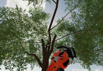 Мод Long Reach Chainsaw версия 1.1.0.0 для Farming Simulator 2022