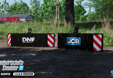 Мод LSFM Safety Bumper версия 1.2.0.0 для Farming Simulator 2022