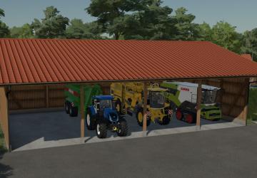 Мод Machine Barn версия 1.0.0.0 для Farming Simulator 2022