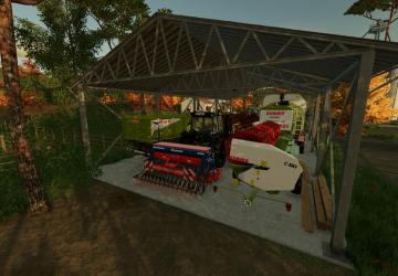 Мод Machine Shelter версия 1.0.0.1 для Farming Simulator 2022