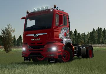 Мод MAN TGS 18510 версия 1.0.0.3 для Farming Simulator 2022 (v1.14.x)