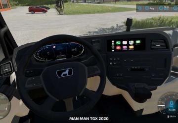 Мод MAN TGX 2020 версия 1.0 для Farming Simulator 2022