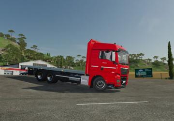 Мод MAN TGX 26.640 Platform версия 1.0.0.1 для Farming Simulator 2022 (v1.7x)