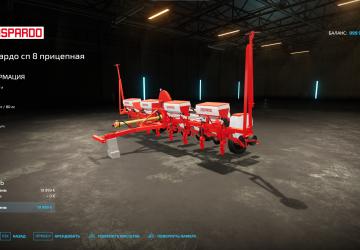 Мод Maschio Gaspardo SP 8 версия 1.0.0.0 для Farming Simulator 2022 (v1.14.x)