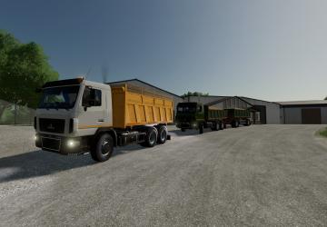 Мод МАЗ-6501В9 версия 1.0.0.0 для Farming Simulator 2022