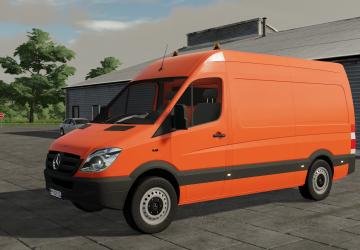 Мод MB Sprinter 3x Palletautoload версия 1.1.0.0 для Farming Simulator 2022 (v1.3x)