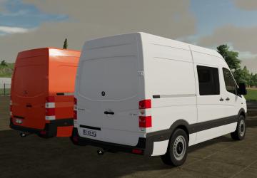 Мод MB Sprinter 3x Palletautoload версия 1.1.0.0 для Farming Simulator 2022 (v1.3x)