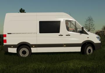 Мод MB Sprinter 3x Palletautoload версия 1.4.1.0 для Farming Simulator 2022 (v1.14.x)