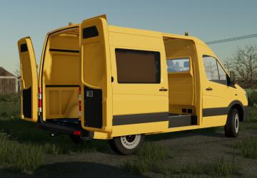 Мод MB Sprinter 3x Palletautoload версия 1.4.1.0 для Farming Simulator 2022 (v1.14.x)
