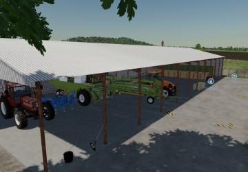 Мод Medium Bale Shed версия 1.0.0.0 для Farming Simulator 2022