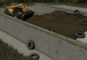 Мод Medium Bunker Silo версия 1.0.0.1 для Farming Simulator 2022