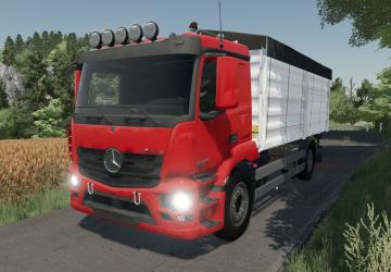 Мод Mercedes Antos версия 1.0.0.0 для Farming Simulator 2022