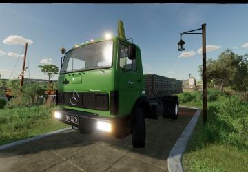 Мод Mercedes Benz 817 «Eurovia» версия 6.0.0.0 для Farming Simulator 2022