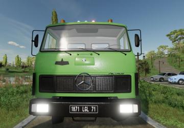 Мод Mercedes Benz 817 «Eurovia» версия 6.0.0.0 для Farming Simulator 2022