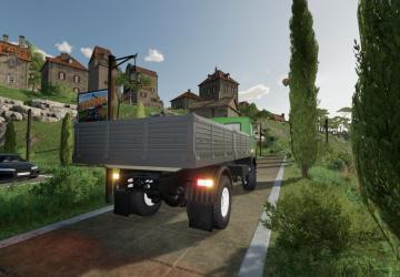 Мод Mercedes Benz 817 «Eurovia» версия 6.0.0.0 для Farming Simulator 2022