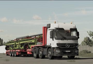 Мод Mercedes-Benz Actros MP3 версия 1.0.0.0 для Farming Simulator 2022 (v1.8x)