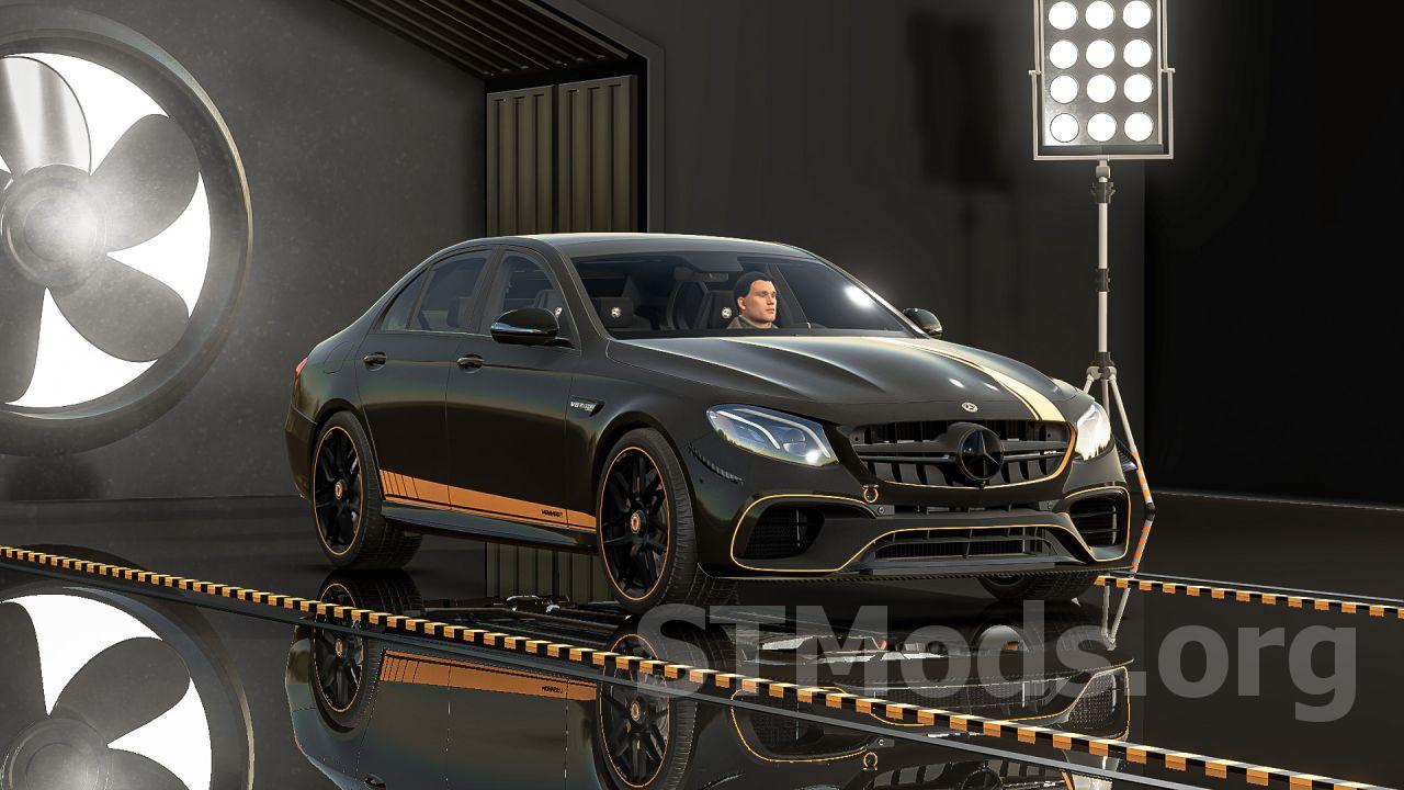 Скачать мод Mercedes-Benz E63S AMG 2018 версия 1.1.0.0 для Farming  Simulator 2022