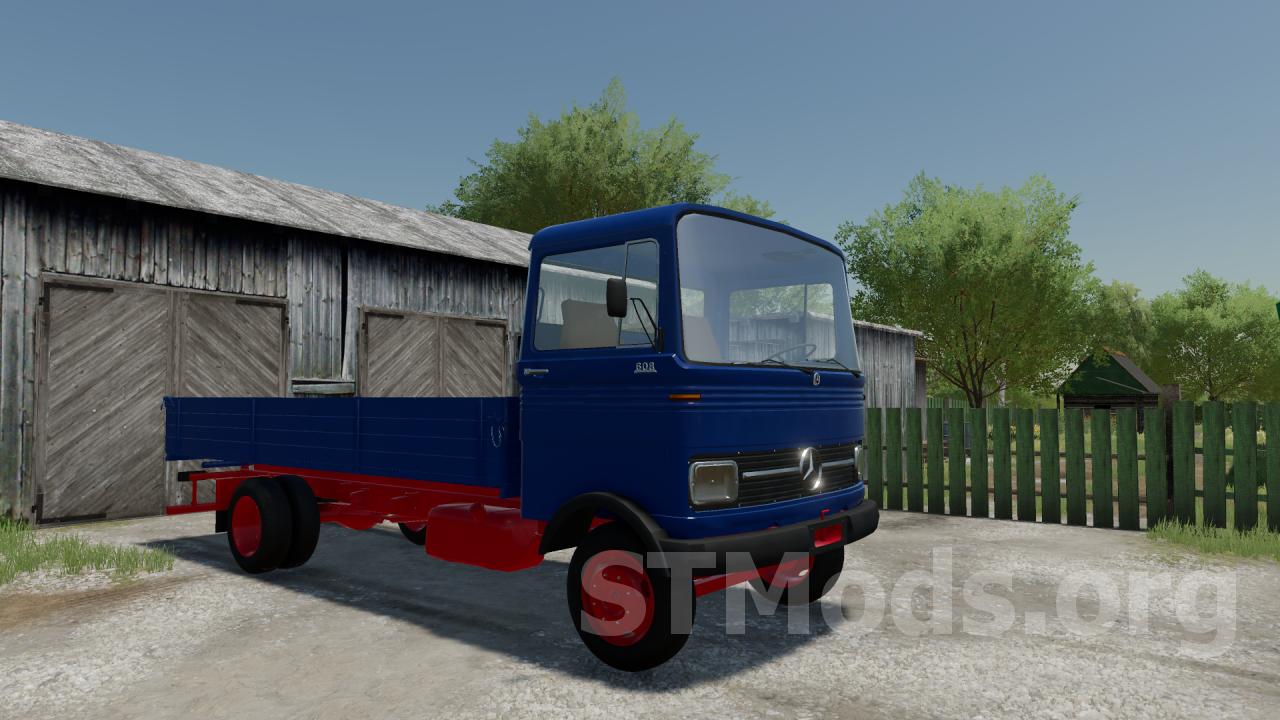 Скачать мод Mercedes-Benz LP608 1965 версия 1.1.0.0 для Farming Simulator  2022 (v1.12x)