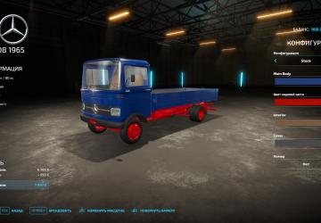 Мод Mercedes-Benz LP608 1965 версия 1.1.0.0 для Farming Simulator 2022 (v1.12x)