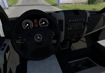 Мод Mercedes-Benz Sprinter Pickup версия 1.0.0 для Farming Simulator 2022 (v1.8x)