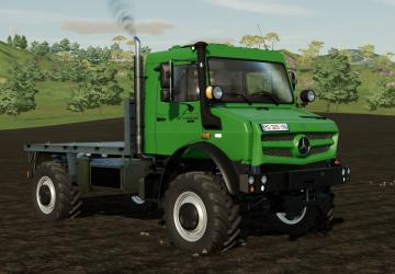 Мод Mercedes-Benz Unimog U-5023/U-5030 версия 1.0.0.1 для Farming Simulator 2022 (v1.2x)