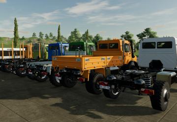 Мод Mercedes-Benz Unimog U-5023/U-5030 версия 1.0.0.3 для Farming Simulator 2022 (v1.2x)