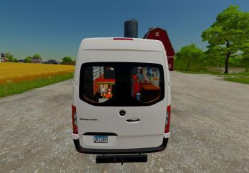 Мод Mercedes Sprinter RWZ (Claas) версия 1.0.0.0 для Farming Simulator 2022