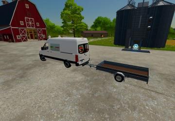 Мод Mercedes Sprinter RWZ (Claas) версия 1.0.0.0 для Farming Simulator 2022