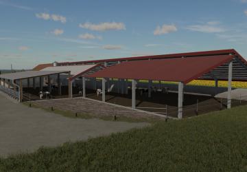 Мод Modern Cow Barn версия 1.0.0.0 для Farming Simulator 2022