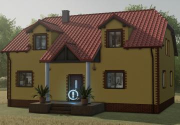 Мод Modern Yellow Farmhouse версия 1.0.0.0 для Farming Simulator 2022