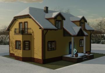 Мод Modern Yellow Farmhouse версия 1.0.0.0 для Farming Simulator 2022
