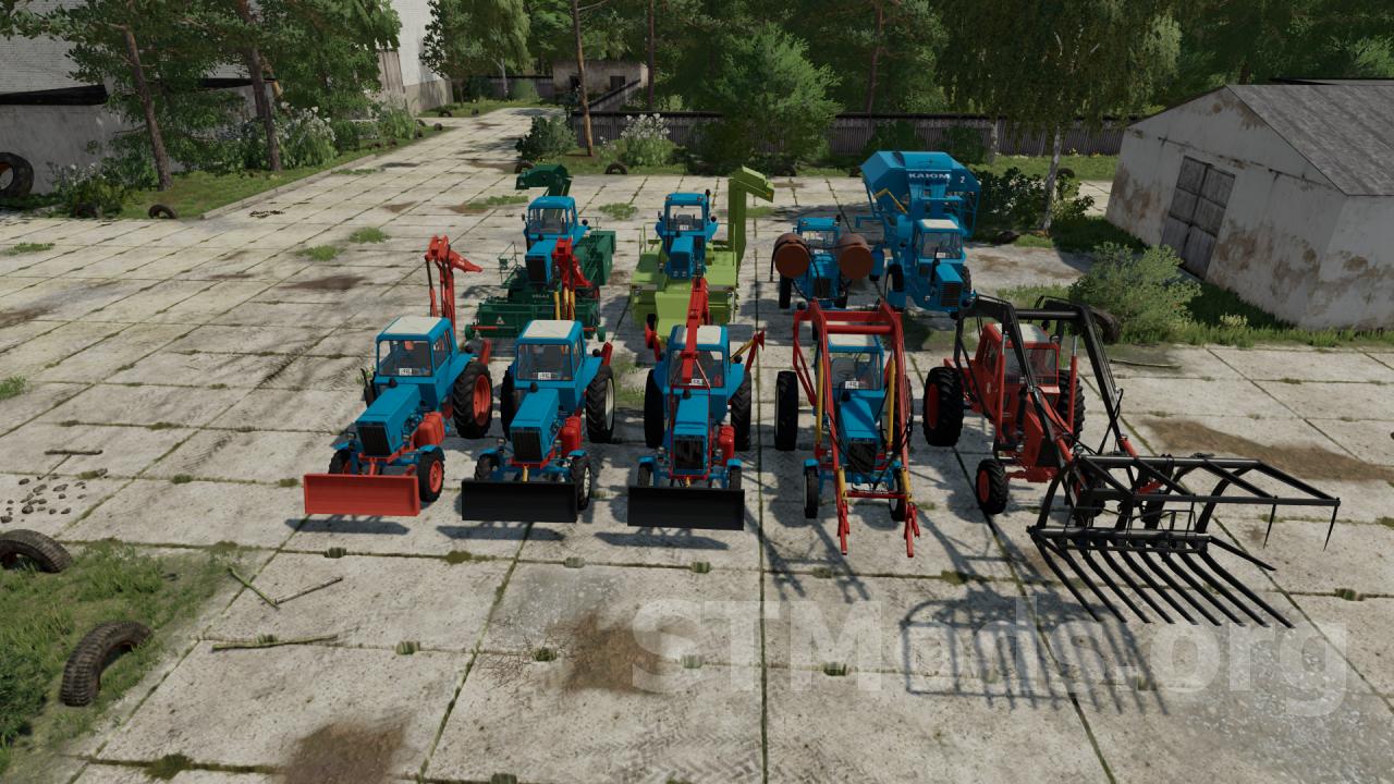 Скачать мод МТЗ Пак версия 1.0.0.2 для Farming Simulator 2022 (v1.9.1.0)