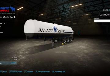 Мод Multi Tank версия 1.0 для Farming Simulator 2022