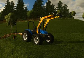 Мод New Holland TL80A / TL100A версия 1.1.0.0 для Farming Simulator 2022