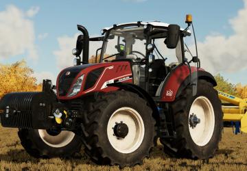 Мод New Holland T5 Tier4 версия 1.2.0.0 для Farming Simulator 2022