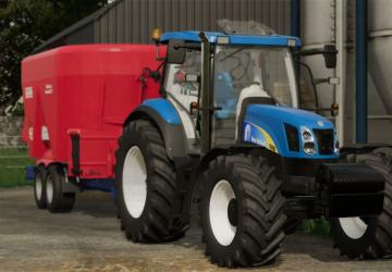Мод New Holland T6000 Series версия 1.3.0.0 для Farming Simulator 2022