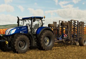 Мод New Holland T7 HD Tier4F версия 1.2.0.0 для Farming Simulator 2022