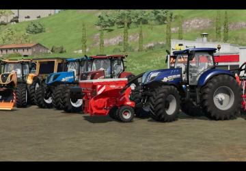 Мод New Holland T7 SWB версия 1.0 для Farming Simulator 2022