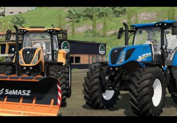 Мод New Holland T7 SWB версия 1.0 для Farming Simulator 2022